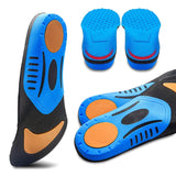 Orthotic Gel Insoles for Sneaker Orthopedic Flat Foot Cushion Insert Arch Support Pad Foot Pain-Relieving Man Women