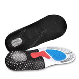 1 Pair Arch Support Relief Leg Fatigue Shoes Insoles Men'S Silicone Shock Absorption Anti-Slip Sports Insoles Shoe Accessories