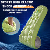 4D Super Soft Elastic Running Insole for Feet Wormwood Mint Massage Arch Orthopedic Insoles for Men Shoe Sole Sports Shoe Insole