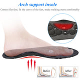 Premium Orthopedic Magnetic Therapy Insoles Slimming Weight Loss Arch Support Shoes Pads for Men Women Massage Foot Care Sole