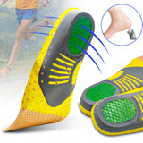 Orthotic Gel Insoles for Sneaker Orthopedic Flat Foot Cushion Insert Arch Support Pad Foot Pain-Relieving Man Women