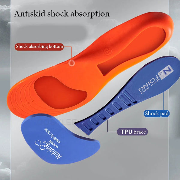 Orthotic Insole Arch Support Flatfoot Running Insoles for Shoes Sole Orthopedic Insoles for Feet Ease Pressure