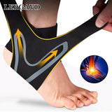 1 Pc Ankle Brace Support Compression Sleeve Elastic Plantar Fasciitis Pain Relief Foot Bandage Protective Wrap Sports Socks