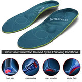 Flat Feet Template Arch Support Orthopedic Insoles,Men Women Plantar Fasciitis Heel Pain Orthotics Insoles Sneakers Shoe Inserts